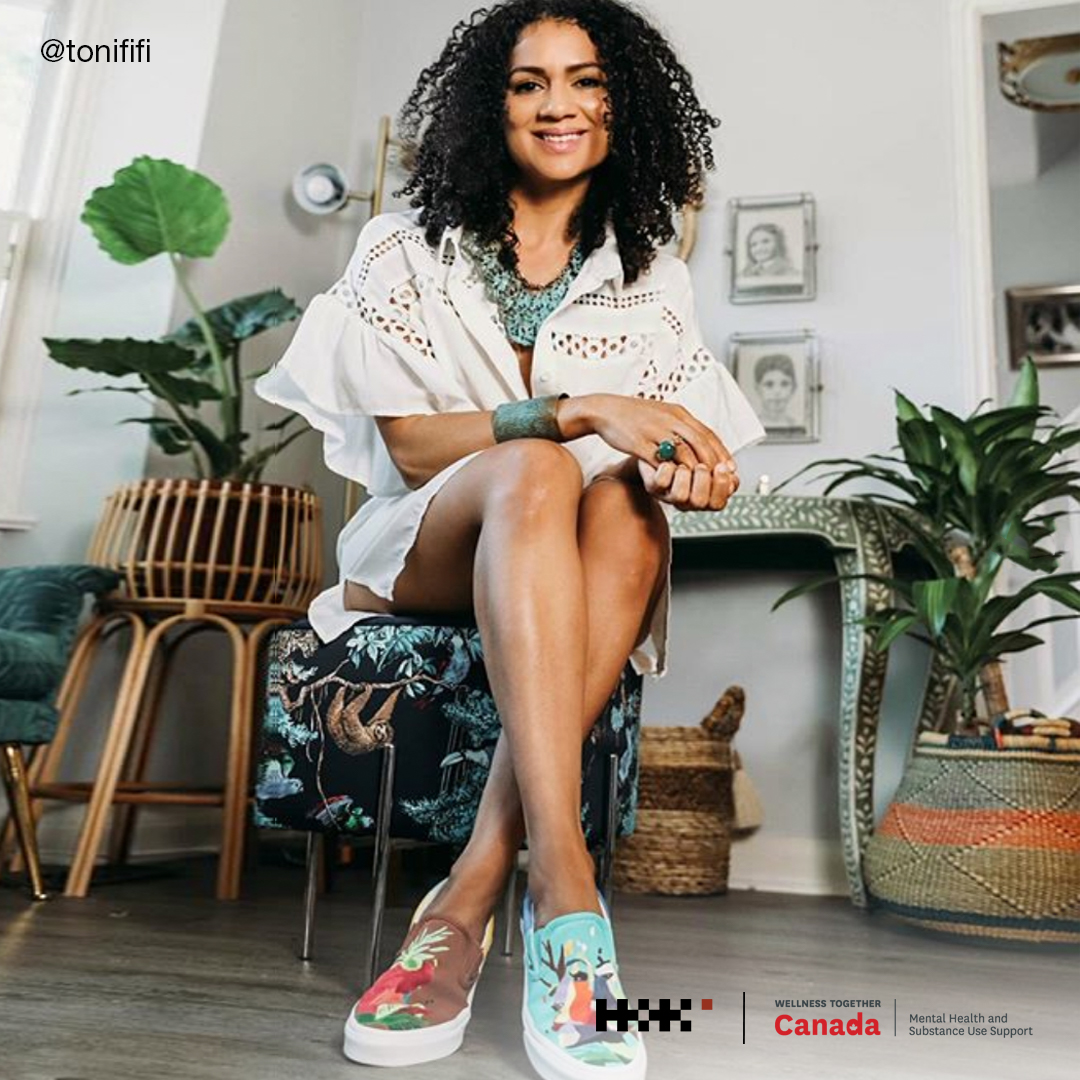HKStrategies's tweet photo. H+K Canada is proud to support @CdnTogether’s #TakeThatStep campaign. To bring this initiative to life, @JacquieComrie created a limited-edition shoe that was distributed to public figures across Canada encouraging them to share their own stories about mental health. #HKwork https://t.co/s8E30gOFbf