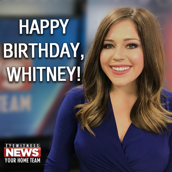 Join us in wishing Morning Anchor Whitney Martin a Happy Birthday today! 