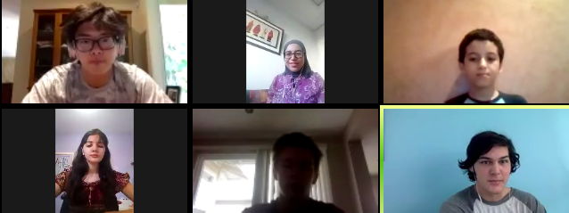 Wonderful wrap up to 5 weeks of dialogue with our partners in Morocco.  Mahalo and shukraan to Association Anoual for the honest conversations on fashion, education, and stereotypes.  #associationanoual <a href="/PunahouSchool/">Punahou School</a>