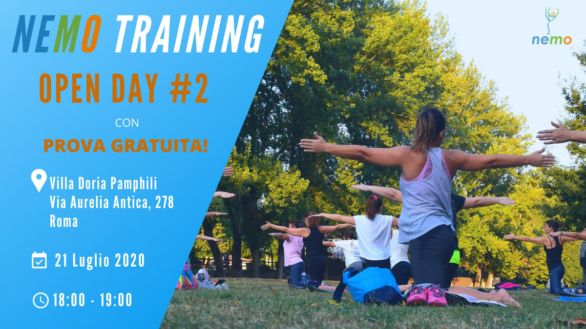 Nemo_AeC's tweet photo. Nuovo #openday per i nostri #nemotraining nella splendida cornice di Villa Pamphili! Vi aspettiamo #martedì #21luglio per alle 18.00. Per informazioni e comunicare la propria partecipazione, seguite il link! https://t.co/1m2XUwE3yO https://t.co/0s1M1VZFoW