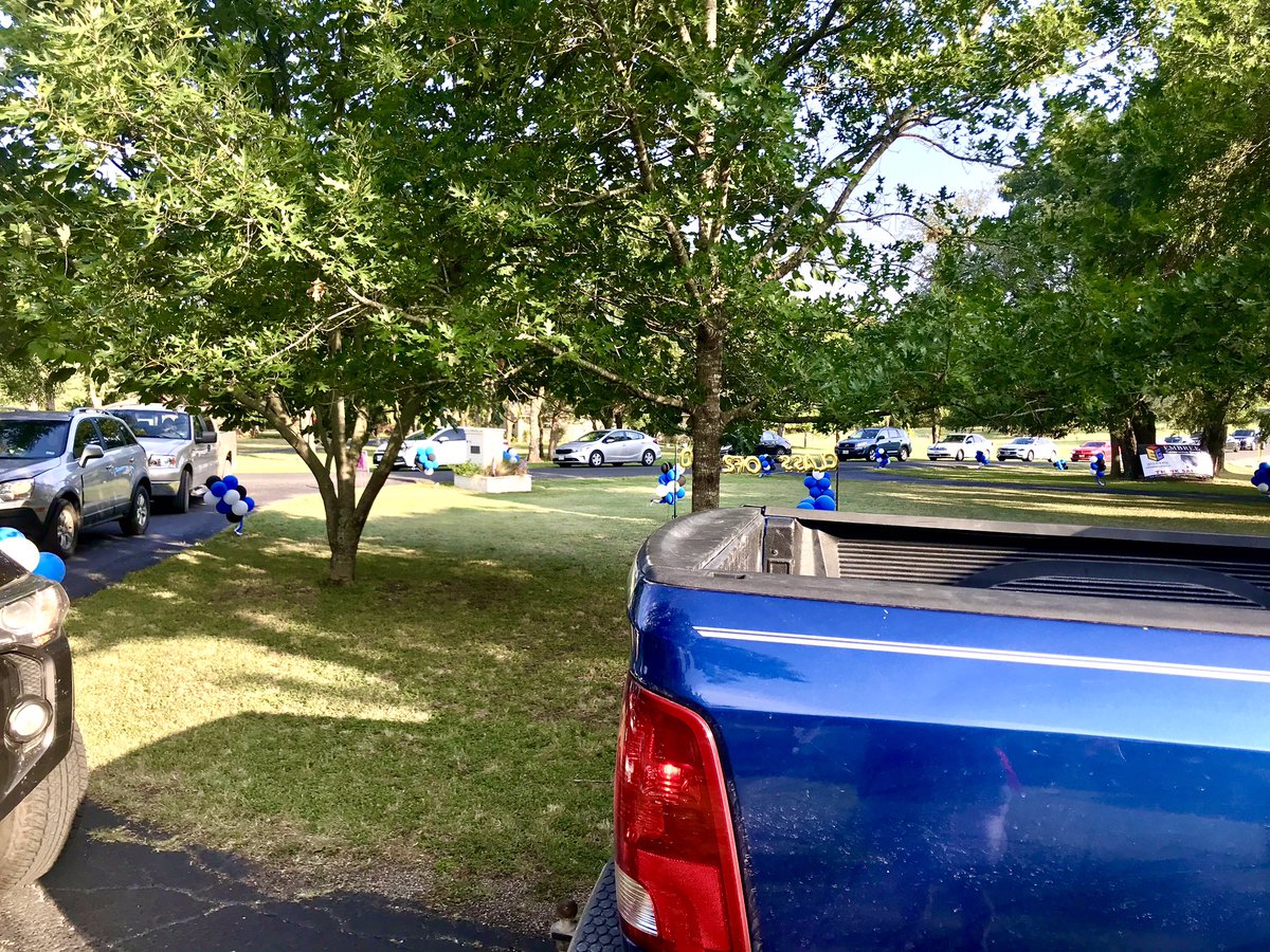 Thank you <a href="/Mr_B_Johnson/">Brian Johnson</a> for drawing and announcing the winners at the first-ever Virtual GHS Project Graduation. 🦅💙🎓