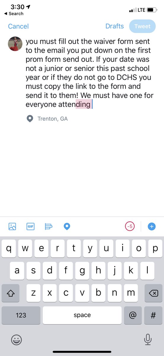 MeganSchauer's tweet photo. ⚠️ ATTENTION ANYONE ATTENDING PRIVATE PROM ⚠️ https://t.co/lH6LMy6rc6