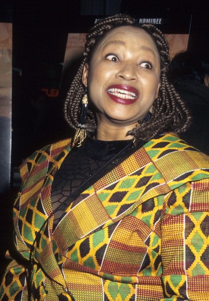 Zindzi Mandela at the screening of the documentary Mandela in 1997. Image by Ron Galeila.