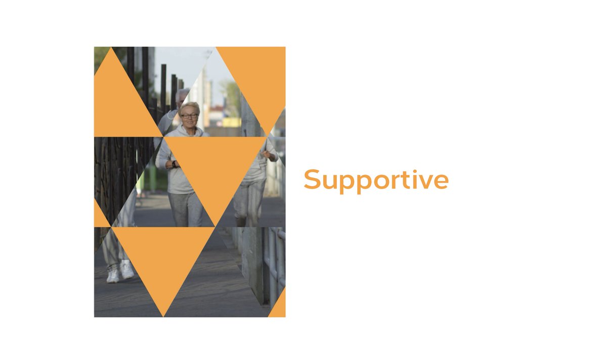 drewnotweird's tweet image. I created a "prism" for each of the four principles and incorporated the brand colours (fading in and out). The displacement and temporary obstruction refers to a breakdown in communication just as the brains cell nerves stop functioning correctly or in connection to each other.