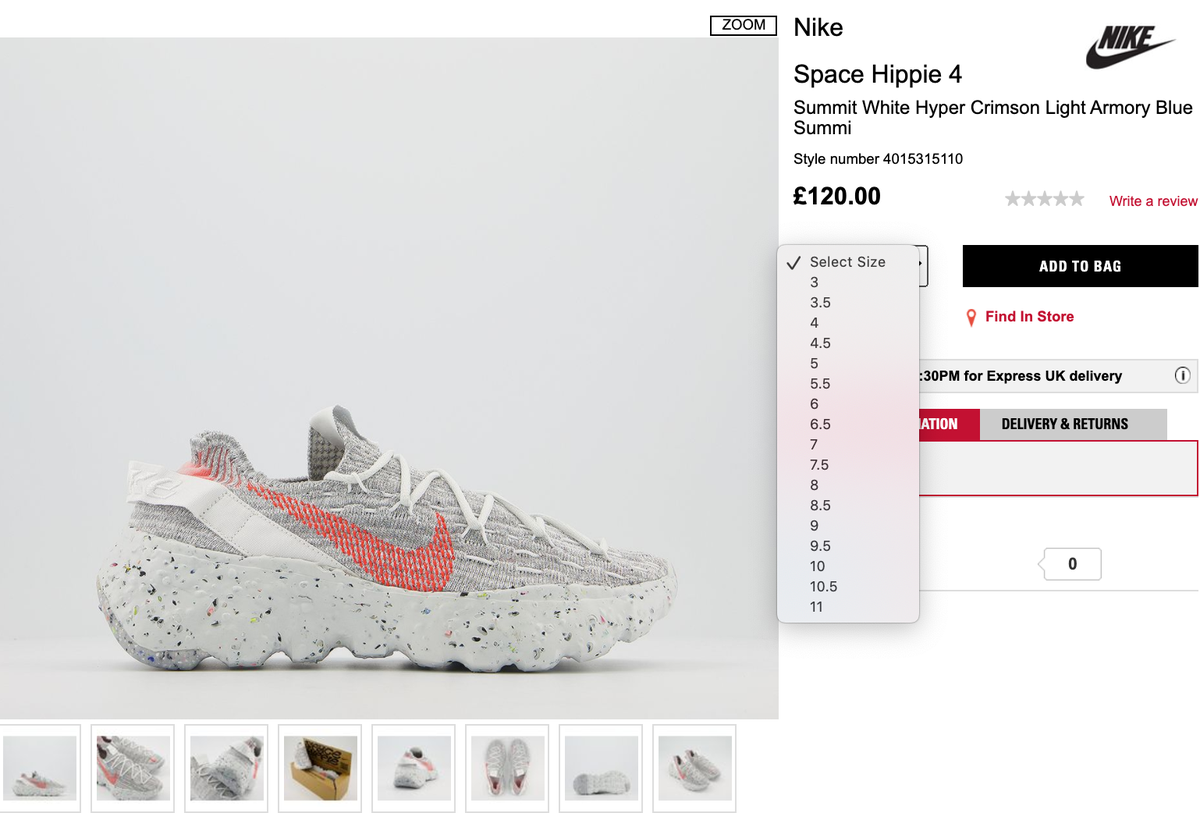 SOLELINKS's tweet photo. Ad: Women's Nike Space Hippie 04 restocked via Offspring

Grey/Volt => https://t.co/bcK8jeZ63Z

Summit White => https://t.co/aWjexjrOey https://t.co/tkT77yxK3E