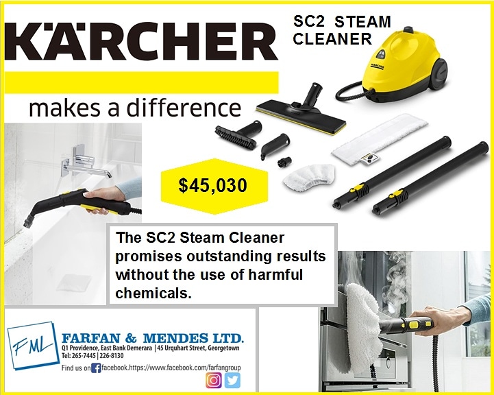 GroupFarfan's tweet photo. Karcher SC2 steam cleaner back in stock  #karcher #steamcleaning #stayhealthy #farfanandmendesgroup https://t.co/ZBz15IrBzR