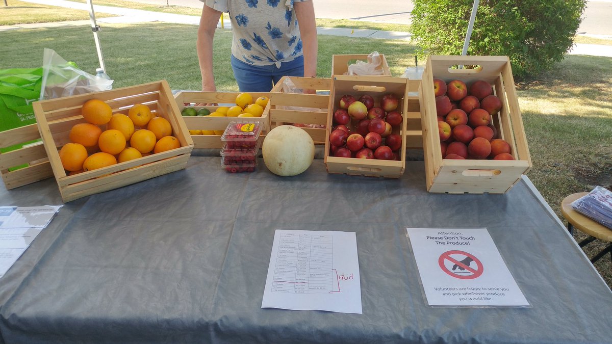 SPLConline's tweet photo. We had a great first week at the Good Food Market and we’re looking forward to the summer ahead! 

#SPLCHelps #SPLCGoodFoodMarket https://t.co/OB7Y8Ove2A