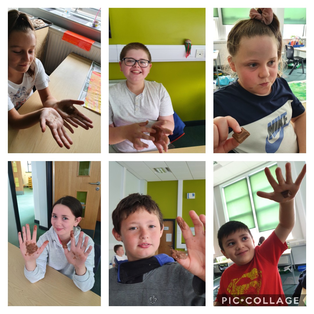 A chocolatey finish to the day at <a href="/BarrowIslandSch/">Barrow Island</a> in our KS2 bubble.