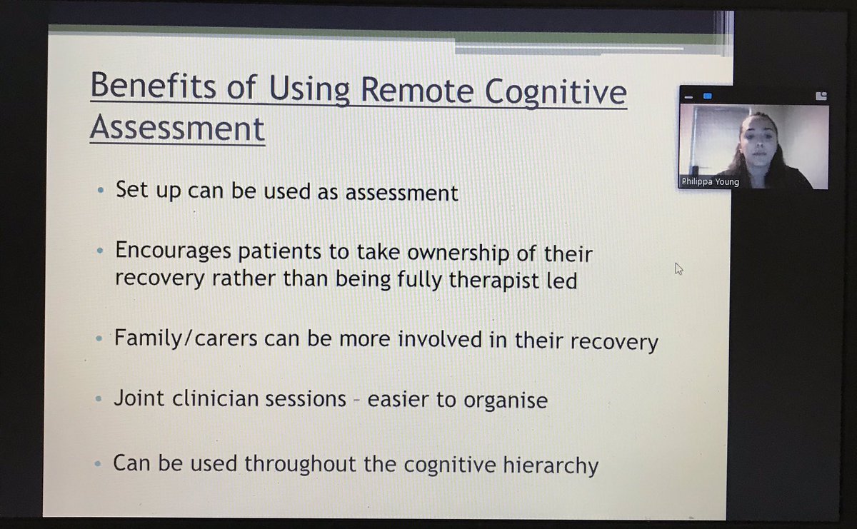 becsneurophysio's tweet photo. Excellent webinar ‘remote rehab:assessment from a social distance’. Thanks to everyone sharing their practices and thinking about how we can incorporate telehealth into our practice in the future. @RemoteRehab @SYBStrokeHN @LEGSphysio @NGHnhstrust #Virtualrehab #stayinworkout https://t.co/1vNAV9Cp8j