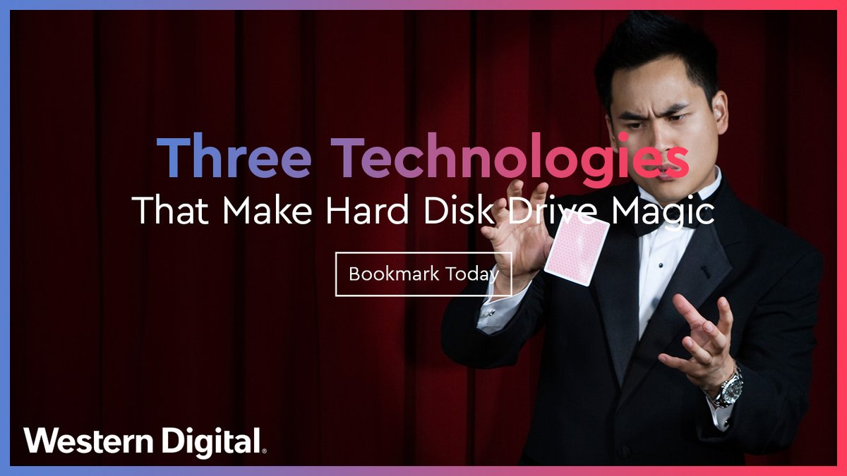 westerndigital's tweet image. Ever wonder how HDDs can stay the same physical size and yet the storage density continues to increase? Here are just three of the tricks up our sleeves to making that possible: bit.ly/32g19vg