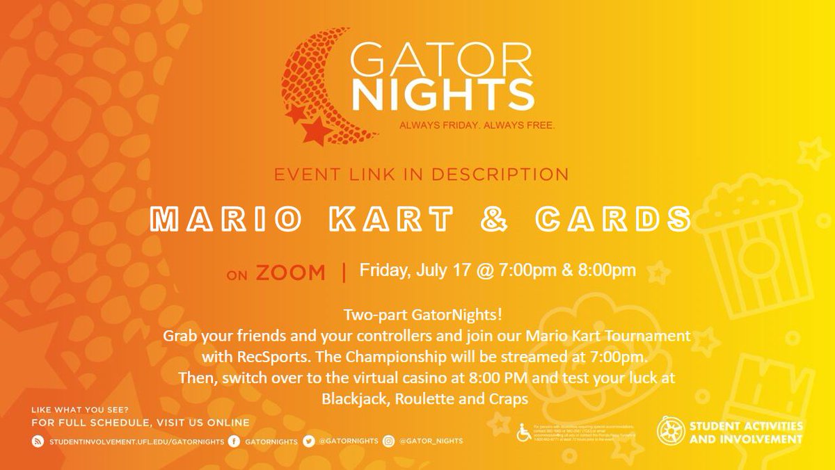 Visit our the FB event page for more information! Register to attend here: bit.ly/gnvirtual