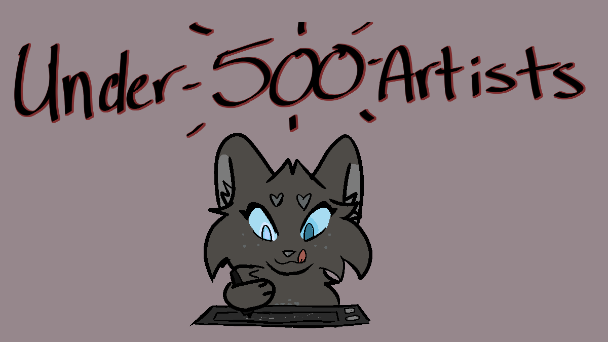 If you are a smaller artist, please comment your art and tag it with  #under500gang  #smallartistclub or  #growingartist ! I'll be retweeting and following everyone who posts here! I'll also be making a list of yall! This is a SFW thread, so be sure to keep it that way!  #artshare