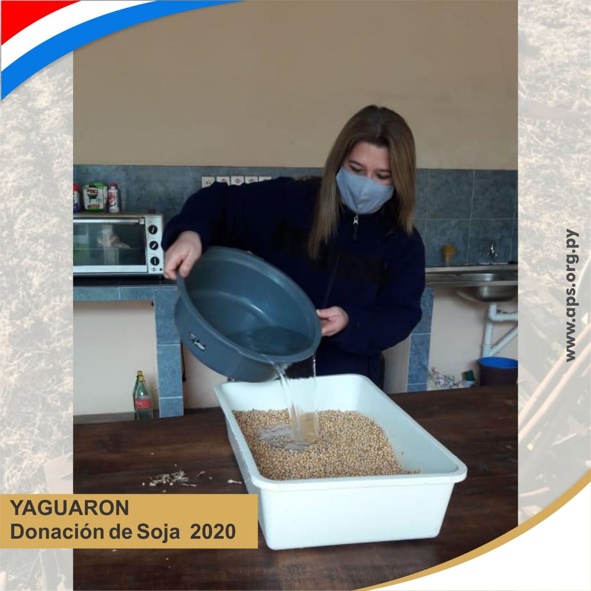 #Yaguaron
Productores socios de APS donaron granos de soja para la producción de leche de soja para familias de diferentes puntos del país 

📸 las fotos son gentileza de Arturo Garcete

#FuerzaParaguay  🇵🇾 #DonaciónDeAlimentos #DonaciónSoja #ElCampoNoPara 👩🏻‍🌾🌱💪🏼👨🏻‍🌾