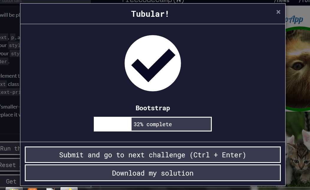 nirvana_core's tweet photo. #100daysofcoding Day 49 Started #Bootstrap and m loving it. 
#javascript #CodeNewbie #codingisfun #WomenWhoCode #womenintech #Coding #CodeNewbies #webdev #webdeveloper #LearninNeverStops #Learningathome #code #developers https://t.co/8kJ8dT6YoX