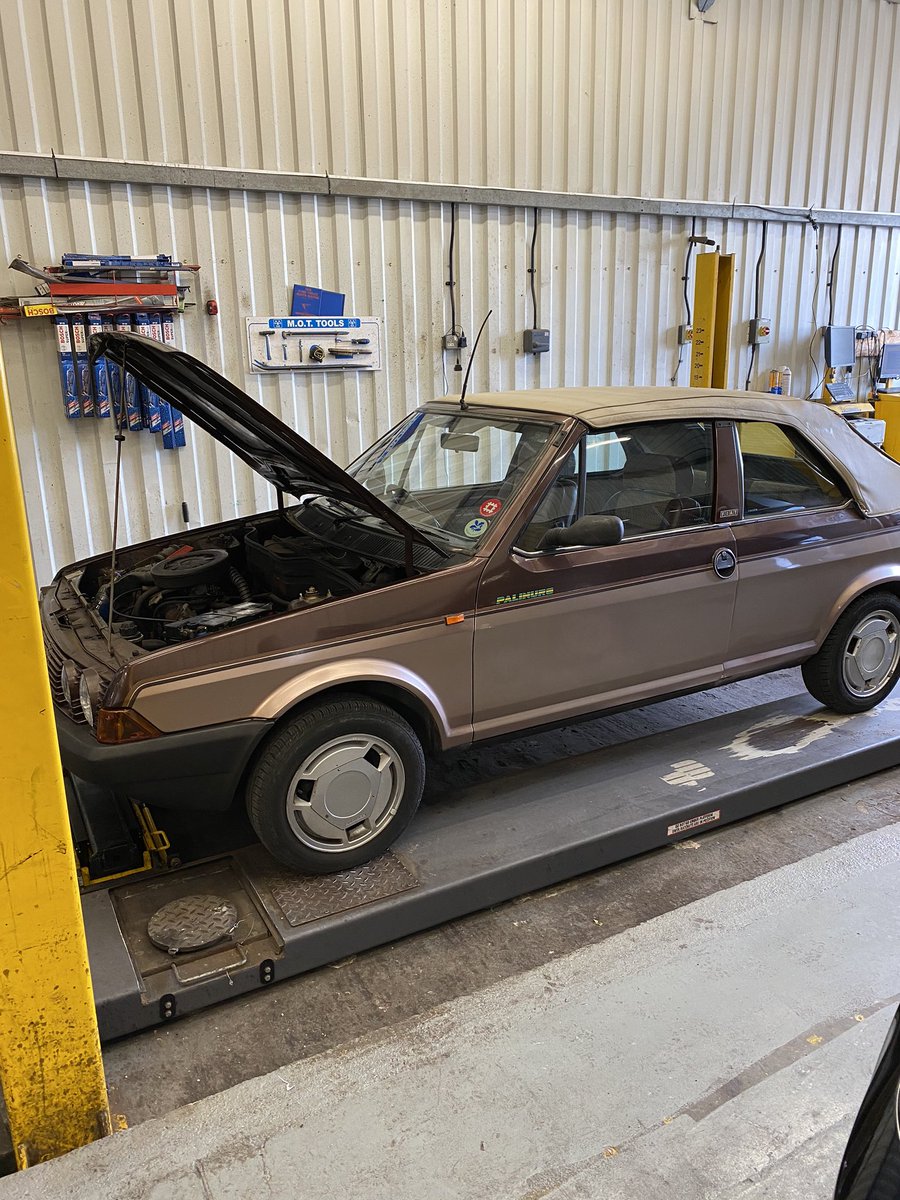 A rarity in the workshop today #team_samson #samsonmotorsport #fiatstrada #fiat