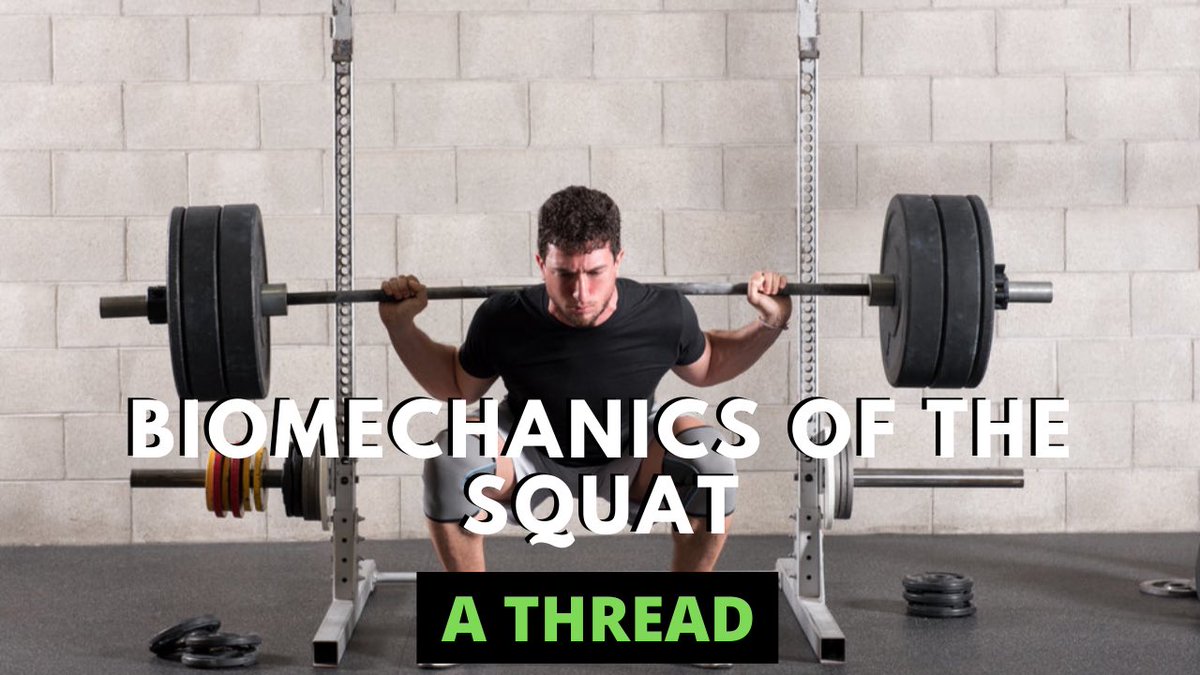 A thread on the biomechanics of a squatA proper squat involves every joint action available within the lower body, just at differing moments.I will split it up into three phases.Phase 1: As we begin to descend into a squat, our pelvis is in a state of external rotation...