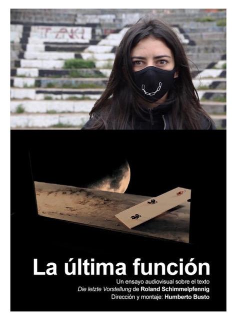 CFilmaCDMX's tweet photo. "La última función". Un ensayo audiovisual sobre el texto de "Die Ietzte Vorstellung", de Roland Shimmelpfennig, bajo la dirección y montaje de Humberto Busto, lo puedes conocer en nuestra plataforma digital.

Ingresa: https://t.co/CjSjhfAYyt y ve a Actividades > Teatro https://t.co/UwI4kJcbUO
