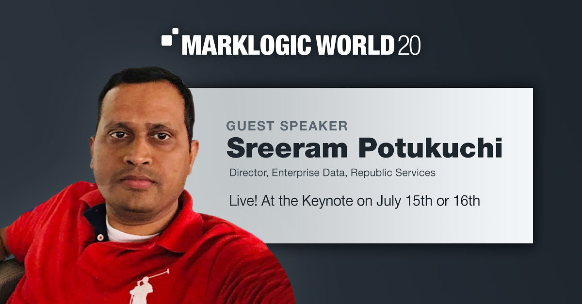 PDataPlatform's tweet photo. We’re only 3 days away from #MLW20! 

Don’t miss the chance to hear from customers &amp; partners about why they chose MarkLogic Data Hub Service for their cloud journey at MarkLogic World 2020. Register now for the FREE event:
https://t.co/bNnIgL6fvk
@IEEEorg @RepublicService @AWS https://t.co/5964yHEYka