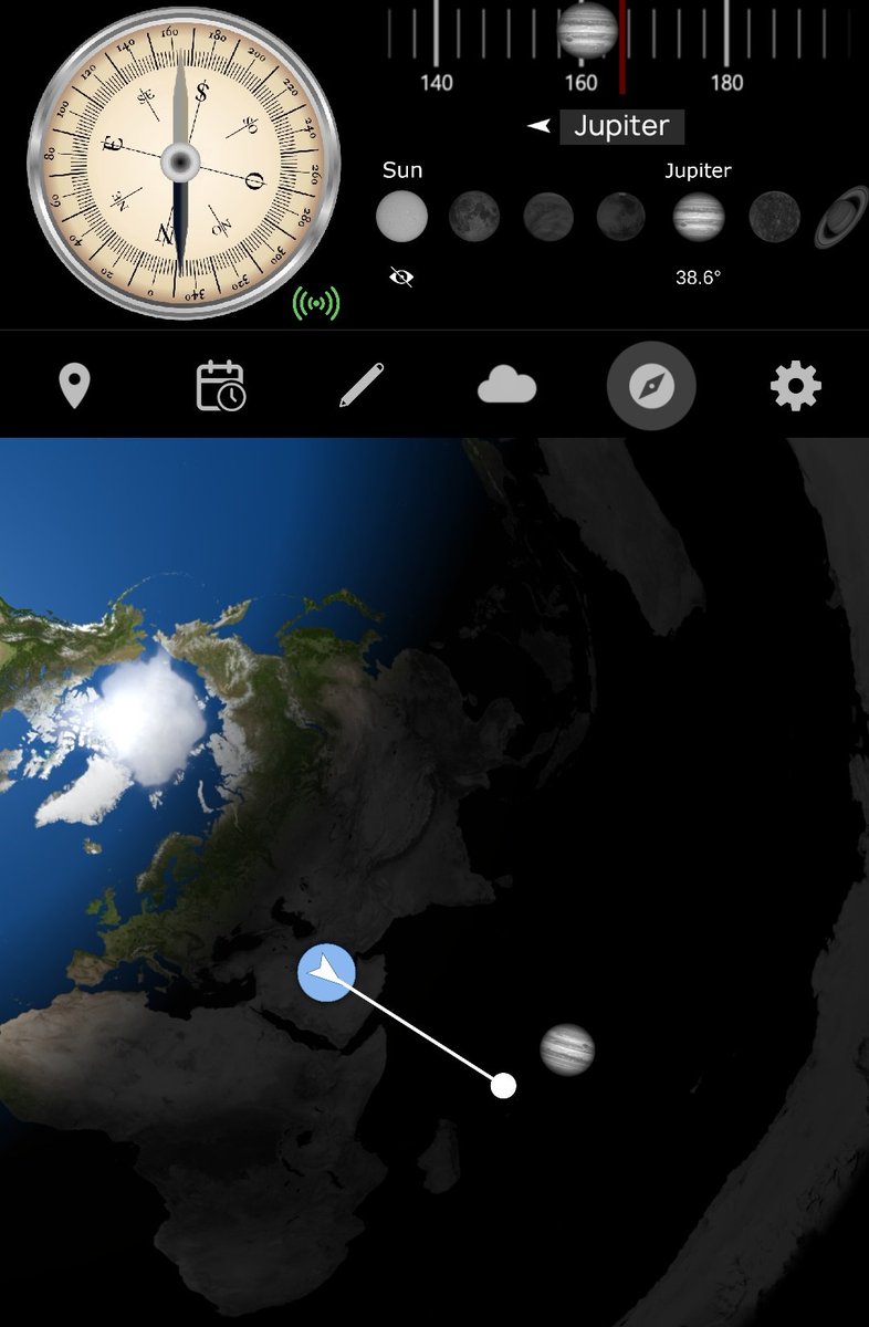 SimulationFlat's tweet image. New update for the Pro version is live now.
- Fix an Error where Jupiter and Mars positions on the map were swapped.
- Fix an Error where Moon phases lose accuracy on year 1600 and below.
