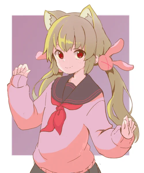 #ヌォンタート
夕焼け時の猫名取 