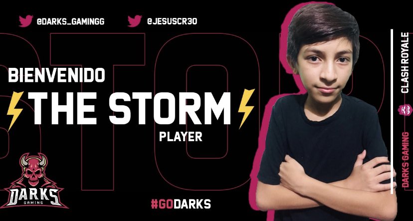 DarkS_Gamingg's tweet photo. Bienvenido crack a romperla en la arena 🤩⚡️
Con todo @JesusCR30 mucha suerte 👍
#GoDarks https://t.co/YgWVLHWozq