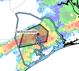 OnslowES's tweet photo. ***Flash Flood Warning***
Until 700 PM EDT. Some locations that will experience flash flooding include... Jacksonville, Half Moon, Camp Lejeune Center, Catherine Lake, Richlands.

Turn around, don't drown when encountering flooded roads. Most flood deaths occur in vehicles. https://t.co/2NrQUggH51