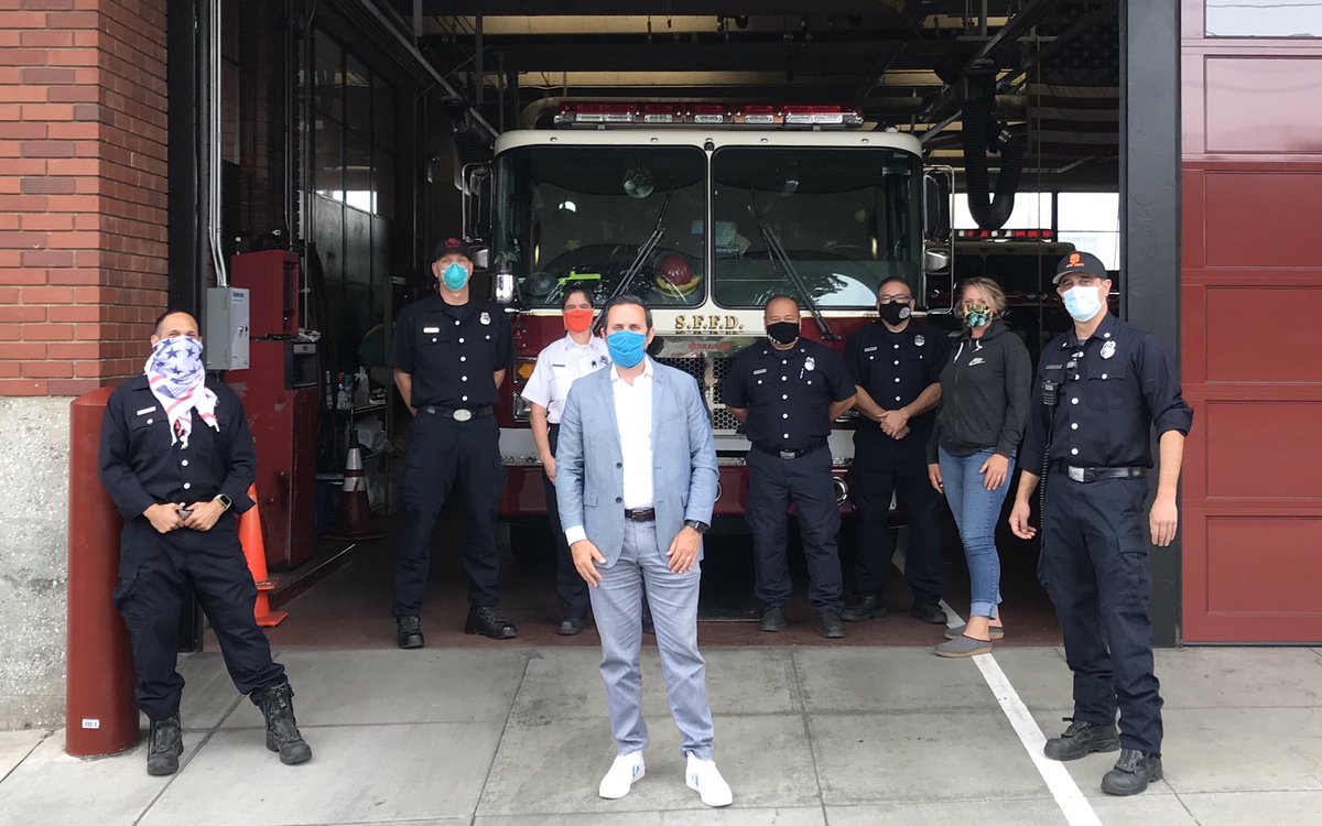 SFFFLocal798's tweet photo. Thank you @Ahsha_Safai for taking the time to visit Stn 43 and 15. Understanding the needs of the men and women who serve #Dist11 day in and day out shows your dedication to your #community! https://t.co/THuDm4NlCT