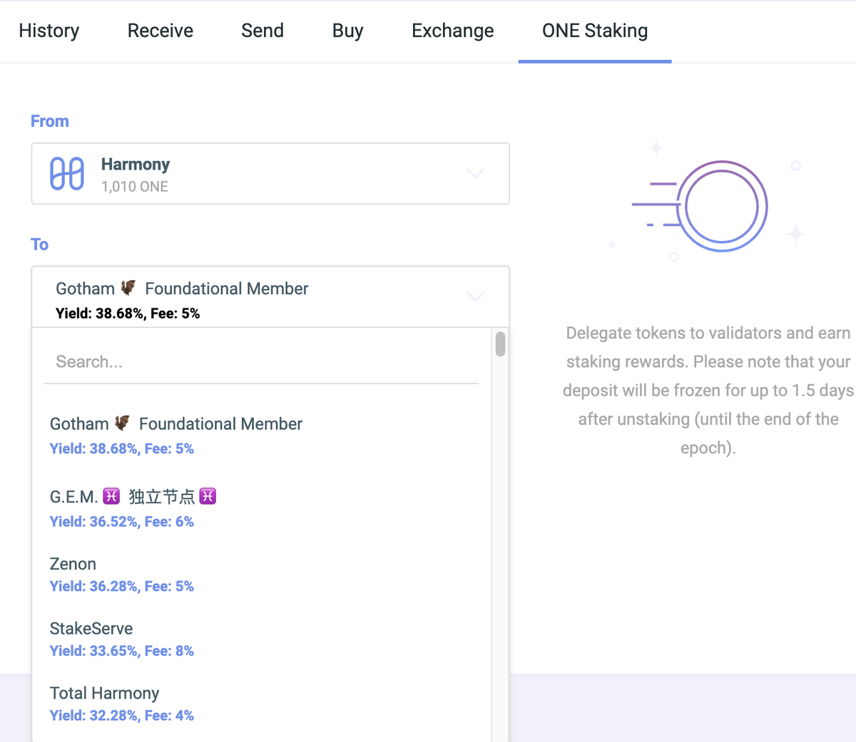 harmonyprotocol's tweet photo. 🙏 Excited to partner with @GuardaWallet, now supporting Harmony #OpenStaking on both Web and Desktop!

🌈 Guarda: fully non-custodial for privacy and security &amp; 45 major blockchains.

🔥 It is easy to stake your ONE on #Guarda. 

👇 https://t.co/MOagyNpvPC https://t.co/yI09Z9kmg7