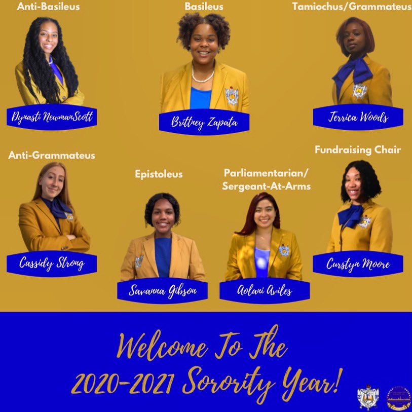 HowardSGRhos's tweet photo. Welcome to the 2020-2021 Sorority year! It will be golden 💙✨ https://t.co/4o4Ltir0Ln