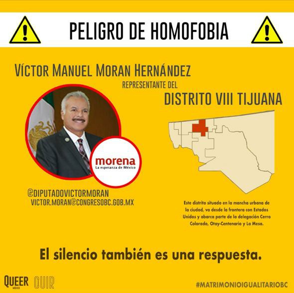 SalvadordelaHos's tweet photo. A través de las redes sociales hacemos exhorto a est@s tres diputad@s de @PartidoMorenaMx y a la diputada del #PartidoDelTrabajo a votar a favor este 15 de Julio el proyecto de Ley #MatrimonioIgualitarioBCya la @SCJN resolvió en 2010 respecto al tema y es a favor! @JAIMELOPEZVELA https://t.co/6FH9aMCz2K