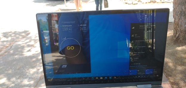 MyTechMusings's tweet photo. 3/ Got decent #mmWave speeds couple of blocks walking around the site. LoS blocked by trees was okay, not blocked by buildings/solid obstruction (goes to #4G), as expected

Why? read this https://t.co/Nxop0xxHTt

@Verizon5G  #ACPC #5G #lenovo #Flex5G #Windowsonsnapdragon #mmWave https://t.co/Ew0qI0LYZ6