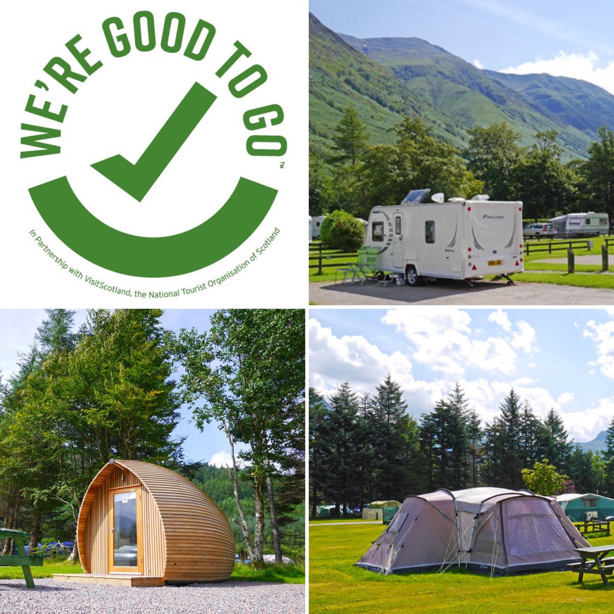 glennevishols's tweet photo. Good news! We are gearing up for a phased re-opening of our campsite on the 15th of July.  There will be some important changes to our operation, including a bookings only policy, so please see our website for further details before visiting us:

https://t.co/c7HboEI8Vl https://t.co/5GWjfpKvtX