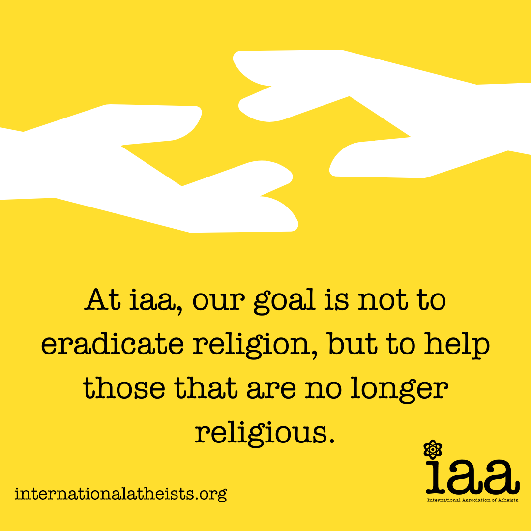 International Association of Atheists, Inc. tweet media