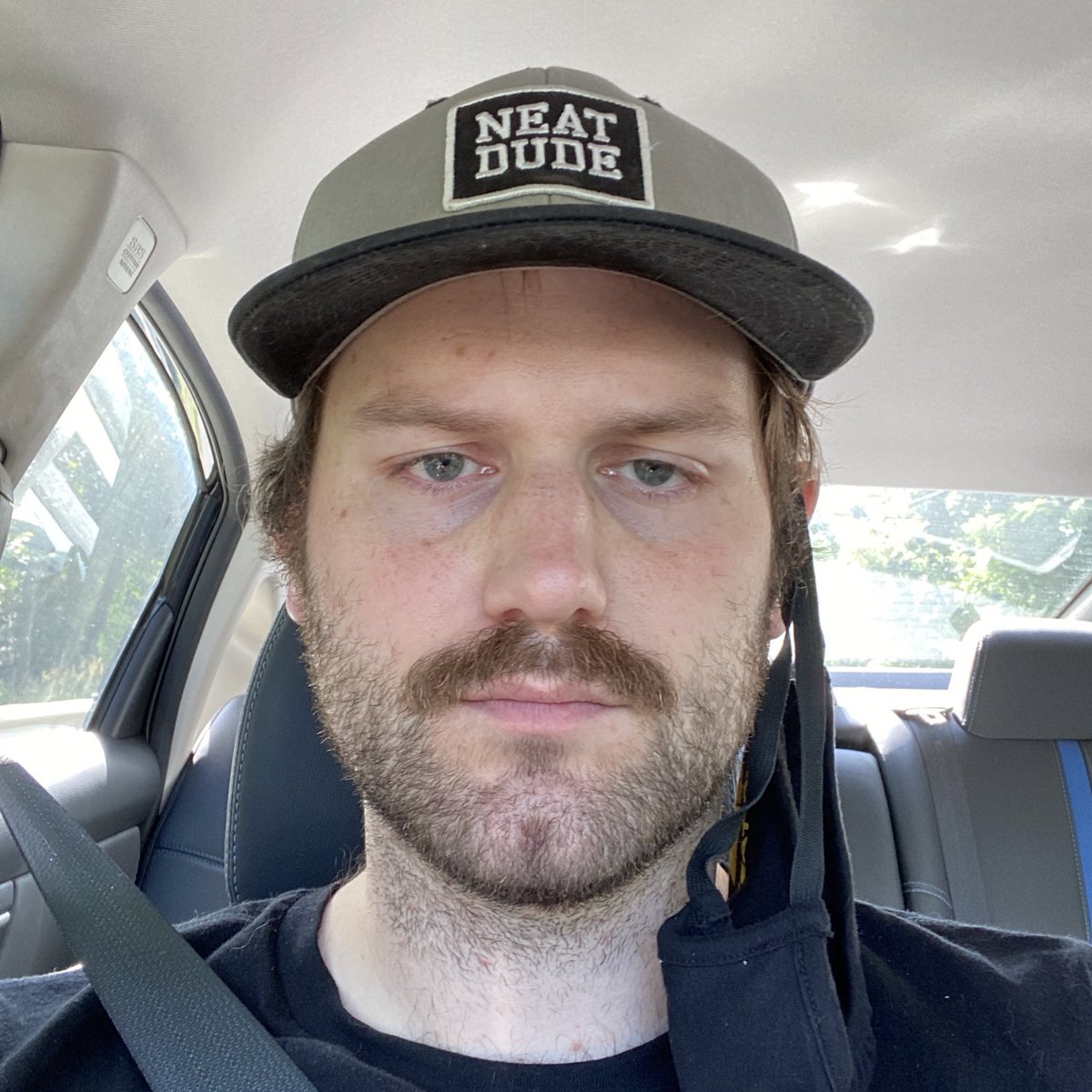 chrismelberger's tweet photo. some cool ways i’ve seen customers at walmart wear their masks 😀 https://t.co/q94IgLfbkN