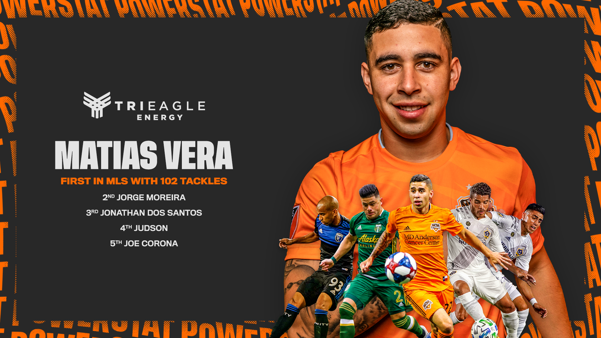 HoustonDynamo's tweet photo. πππ ππππ πππ ππ πππ ππππππ
Mati led @MLS in tackles in 2019 π
@TriEagle_Energy #PowerStat https://t.co/slhOUfmGiS