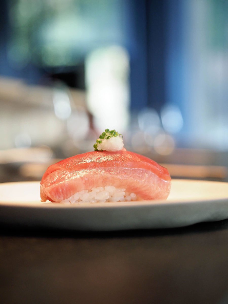 Atuneate's tweet image. Nigiri de otoro y akami, atún rojo @_Balfego #atuneando en @tunateca #bcnfood #bcnfoodies #atunrojo