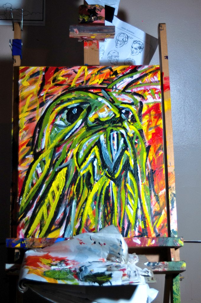 EWMelendezArt's tweet photo. Hey I'm Emilio, I'm a 22 year old painter living in Akron, Ohio. I'm interested in abstract expressionism and psychedelic art.

#NobodyArtistClub #IAMSomebodyArtistClub #under1kgang https://t.co/noWpmBK0L0