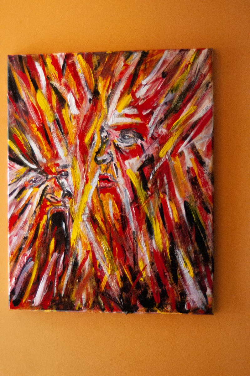 EWMelendezArt's tweet photo. Hey I'm Emilio, I'm a 22 year old painter living in Akron, Ohio. I'm interested in abstract expressionism and psychedelic art.

#NobodyArtistClub #IAMSomebodyArtistClub #under1kgang https://t.co/noWpmBK0L0