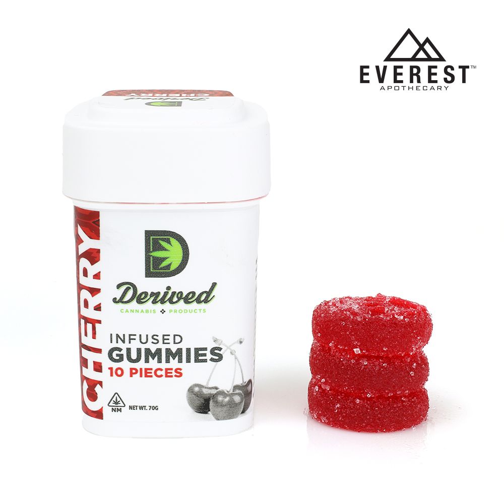 everestnm's tweet photo. Yum, yum, gimme some.
Cherry gummies. 
400mg 10-packs.
*
*
#highdose #everestapothecary #everestnm #medicalmarijuana #medibles #nmtrue #mmj #nmmmj #medicate #cannabinoid #medicalcannabis @derivednm https://t.co/gJEDv6sb5C
