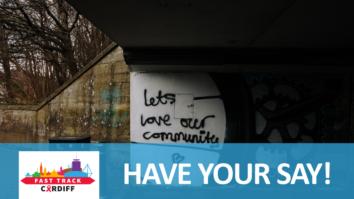 CardiffFTC's tweet photo. Help us revolutionise #SexualHealth services in #Cardiff & Vale. Together we can achieve zero stigma and zero #HIV transmission by 2030- help kick-start that change by sharing your thoughts in this short survey: https://t.co/LytUhMi9BE #GettingToZero #TimeToTest #FastTrackCardiff https://t.co/joPY9rhVwB