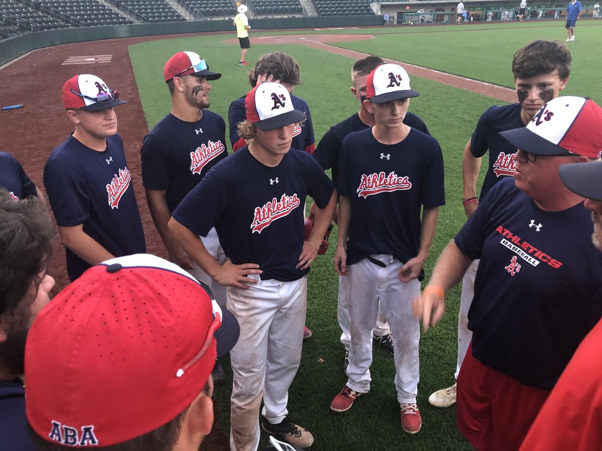 AthleticsBaseb3's tweet photo. Bittersweet moment last night playing the last game ever together but you did it right finishing @BuckeyeElite championship at Huntington Park! 10 years of so many titles, championships, &amp; trophy's. But most important is the friendships and a lifetime of memories.  Love You Guys! https://t.co/MPZMXBNv9t