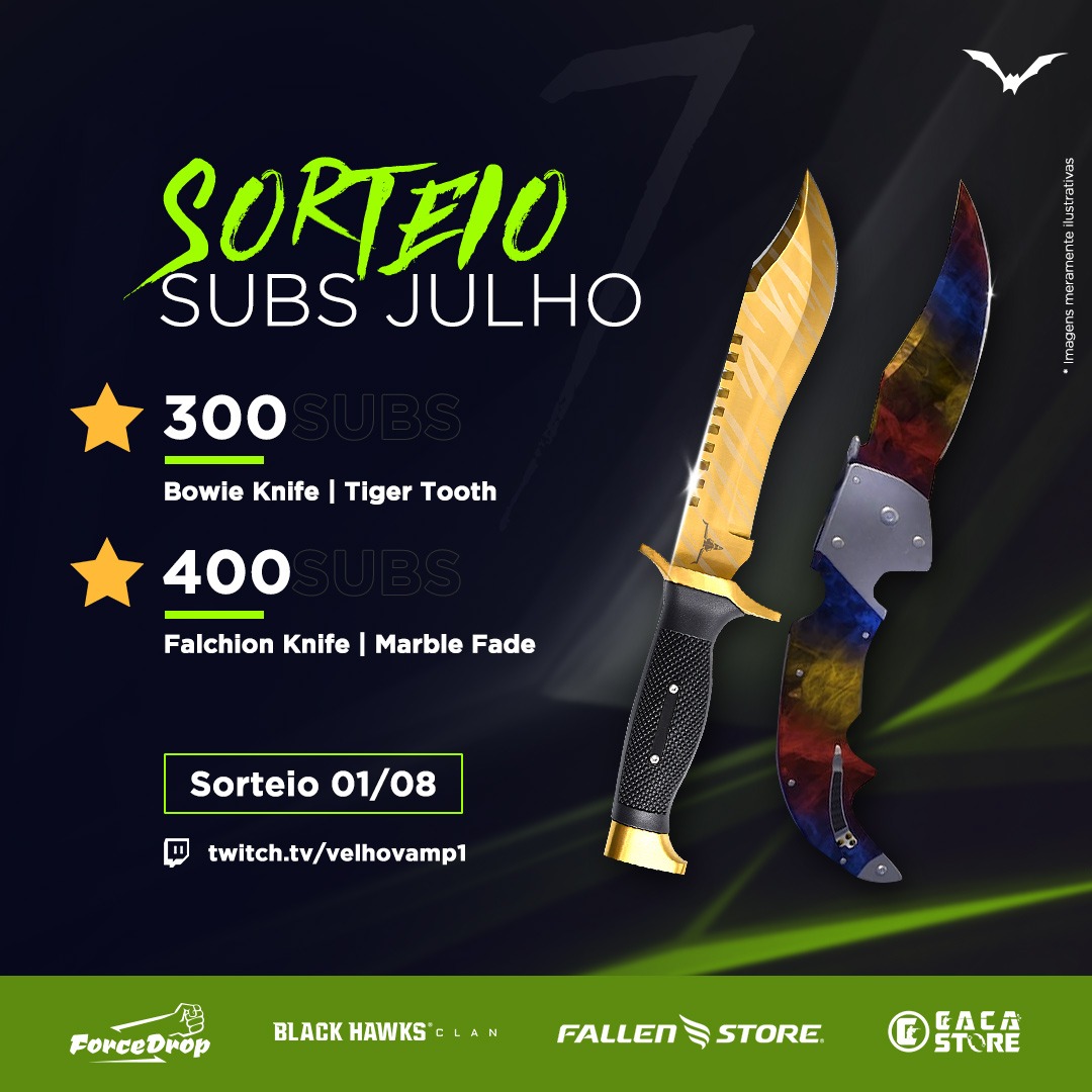 VelhoVamp1's tweet photo. Vamp Series 3.0 @iRacing #EXPOSED + The last safe @PUBG_BR + @F1 Vecchio c 3 divisões + Allstars com PICK e BAN ? + 17/07 @BlackHawksClan e @game0wners representam a velharia de BSB no @CSGO pro camp da RUSH. 👊🇧🇷
E o sorteio Vamp ?? 2 facas + 1 F12k20 + 10 x 3 meses @iRacing e + https://t.co/Uc1zdXyXsB