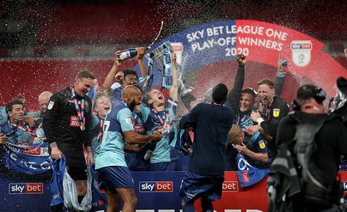 One of the smallest budgets in the league ✅
Relegation favourites ✅
Only nine players during pre-season ✅

Wycombe Wanderers have defied the odds to seal promotion to the Championship.

bbc.in/2Whi0tJ