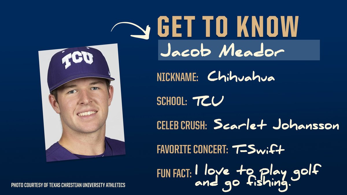 RidersBaseball's tweet photo. Get to know your #TCLRiders ⤵
First up is our All-Nickname Team: @BobbyGoodloe, @Jacobmeador11, & @WoodZeke https://t.co/RcunjnbSmH