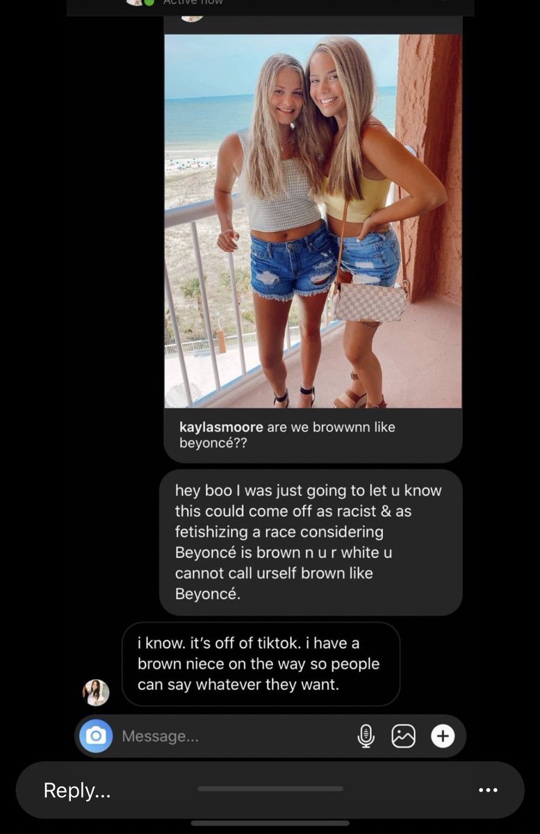 DimitriMillerr's tweet photo. So because she has a BROWN niece she can say this shit?🤦🏾‍♂️🤦🏾‍♂️🤦🏾‍♂️ https://t.co/hfBbm3MtHE