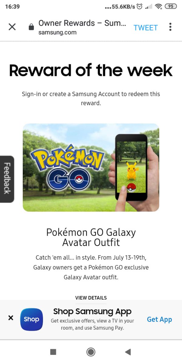 engel_go's tweet photo. 😱📌🎉🥳Pokémon GO Galaxy Avatar Outfit
⏳Redemption Dates: July 13-19th⌛️

👌Galaxy owners get a Pokémon GO exclusive Galaxy Avatar outfit

➡️ Link:
https://t.co/Jx3ZKExnsS

Like ❤️ and Retweet 🔁 if you want free offer codes
Also leave a comment! https://t.co/Onx2C20l4s