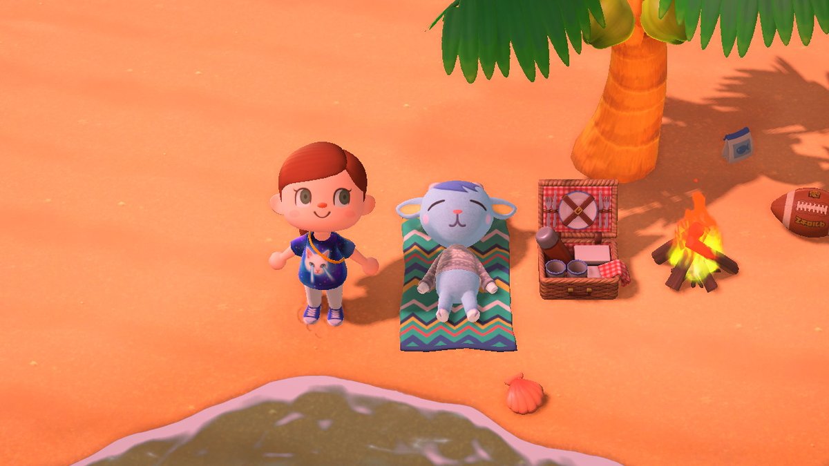 craftytrash's tweet photo. Sherb is settling in nicely #Sherb #IslandLife #AnimalCrossing #ACNH #NintendoSwitch https://t.co/GV1nNx0aBC