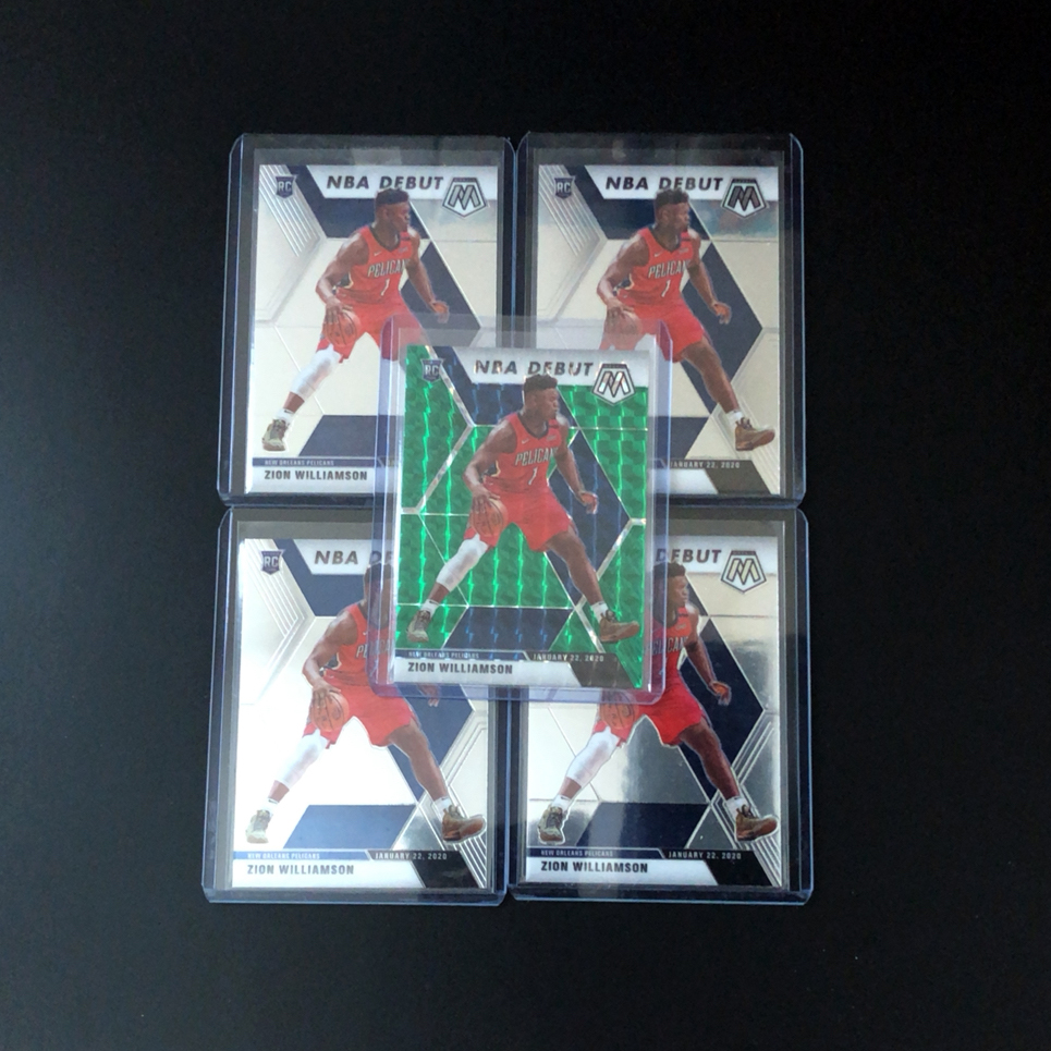 SPORTFOLIOstore's tweet photo. What do you call it when you find 5 ZIONS?

WATCH THE RECAP: https://t.co/BT5QBrDyTh

We dialed the fire department last night because THINGS WERE HEATING UP 🔥

Look out for us this 7/15 as we break another 10 MOSAICS https://t.co/kevz3vrQ8L