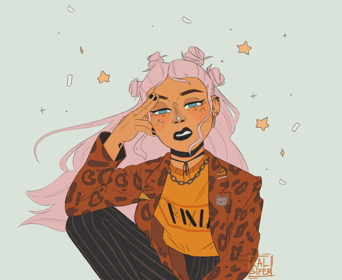 _kalssifer_'s tweet photo. Hey dudes <': I'm Kals! I draw character art; animate and I'm looking for work.
#NobodyArtistClub #IAMSomebodyArtistClub #under10kgang https://t.co/FZuaZwpzwt