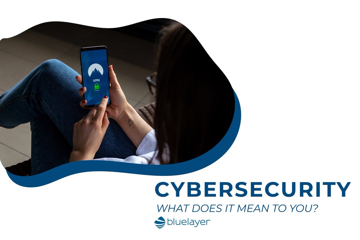 bluelayerit's tweet photo. To us, it means taking the proper precautions to prevent #cyberattacks from happening. How? Through heightened security, real-time monitoring, and security awareness training. #Cybersecurity #BlueLayer

https://t.co/qNSO1zOB6X https://t.co/IbV3wagt11